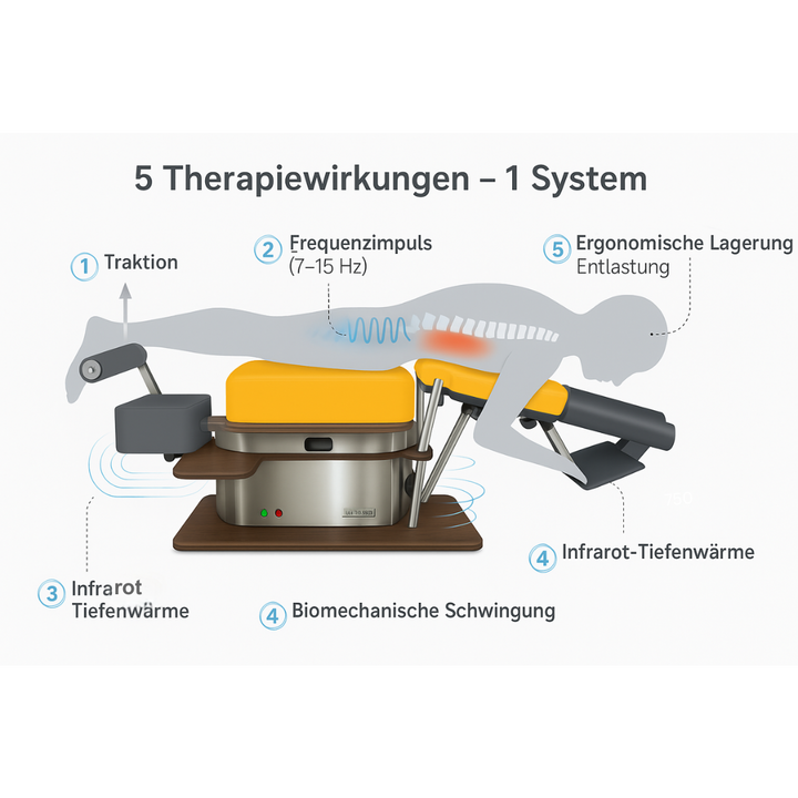Spintrac Rücken- & Gelenktrainer - ganzheitl. Therapiesystem