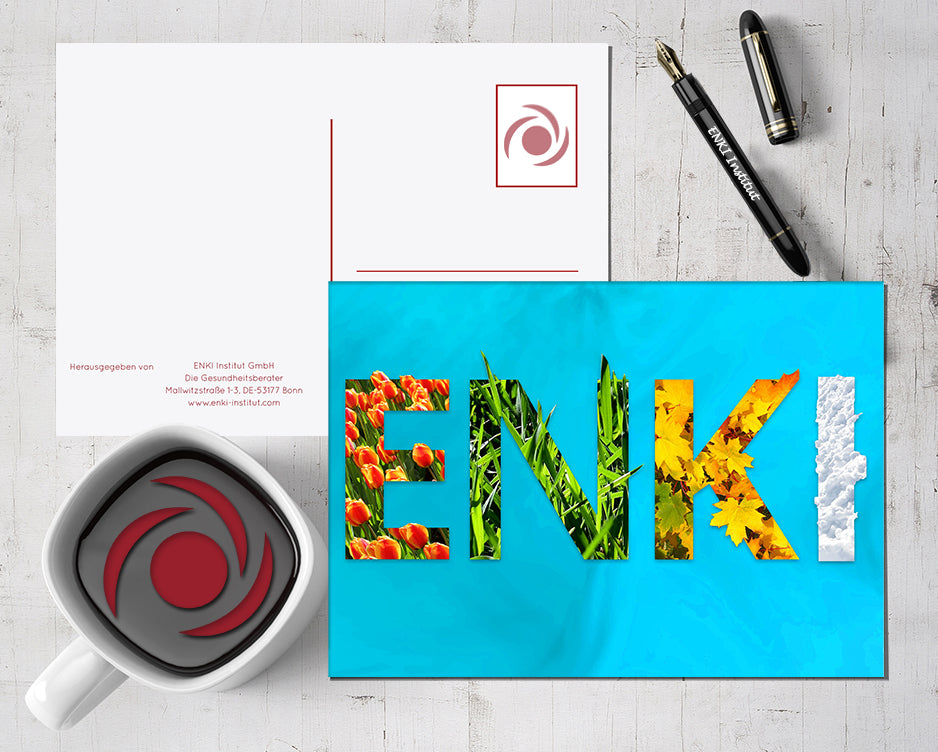 Postkarte 'ENKI' - ENKI Institut