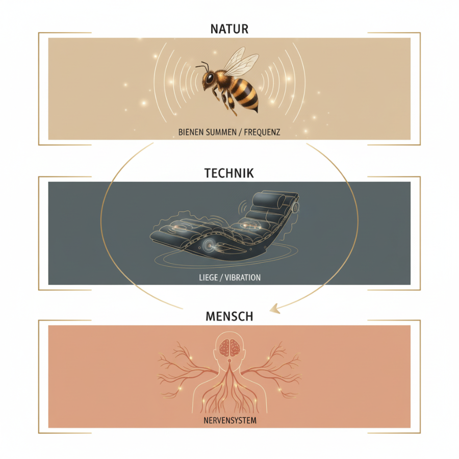 Bienen-Liege - Anwendung