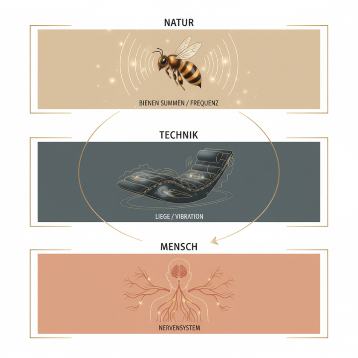 Bienen-Liege - Anwendung