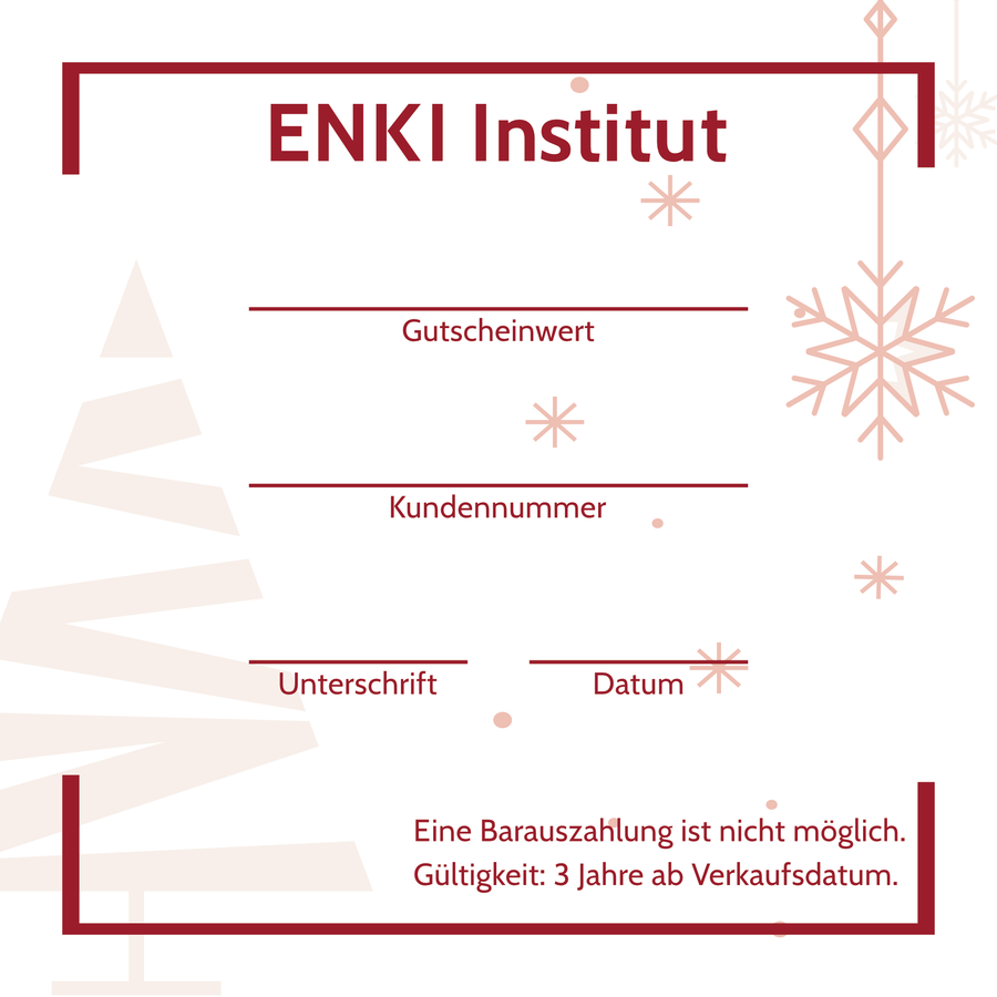 ENKI Gutschein 1.000 € - ENKI Institut