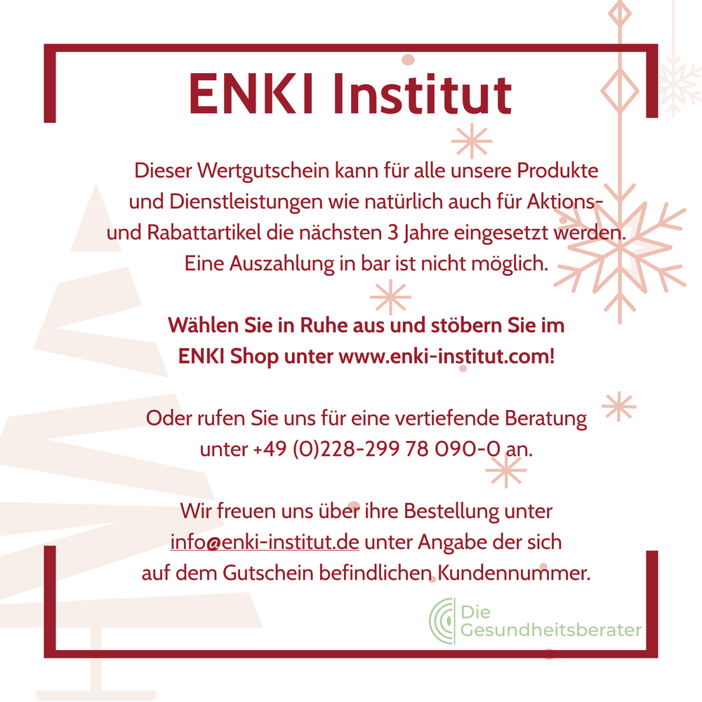 ENKI Gutschein 1.000 € - ENKI Institut