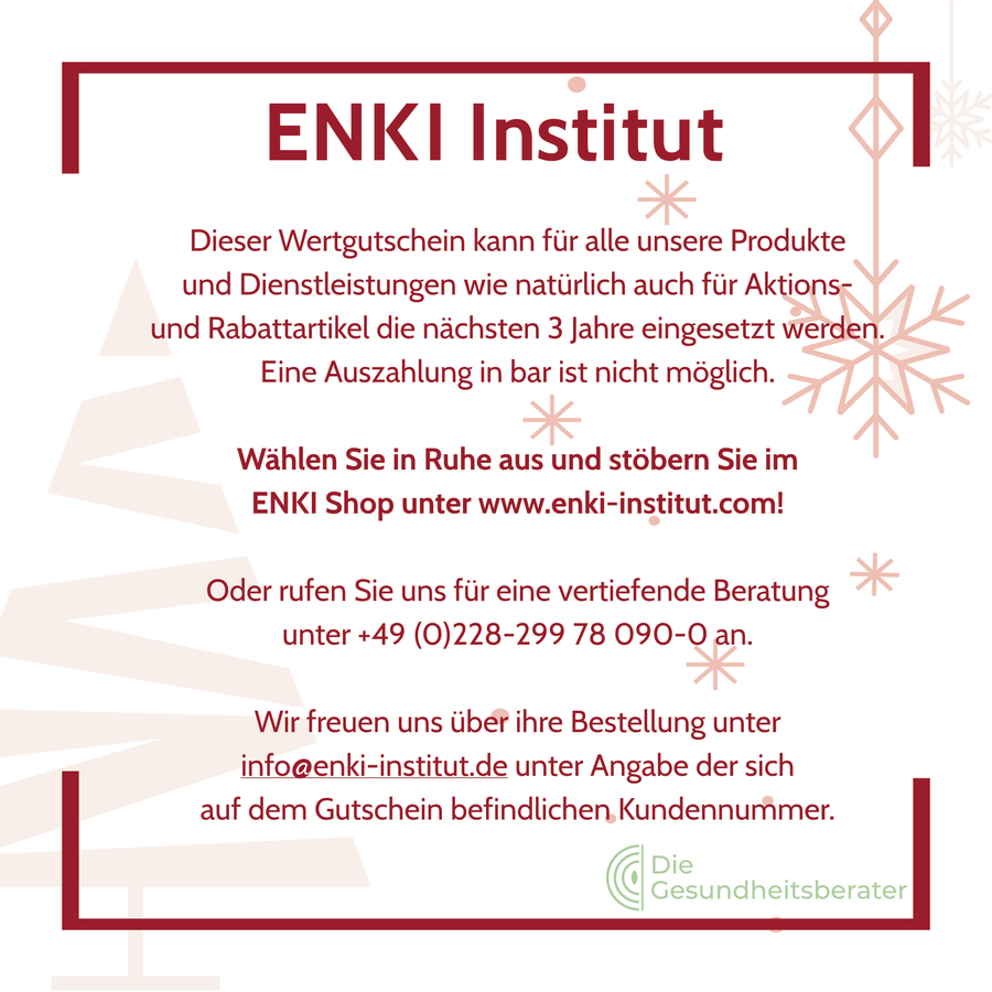 ENKI Gutschein 500 € - ENKI Institut