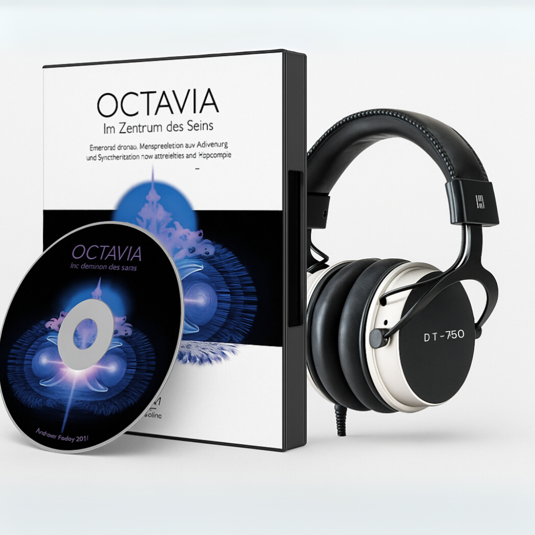 Octavia Frequenzraum - AudioSet mit Studio-Kopfhörer